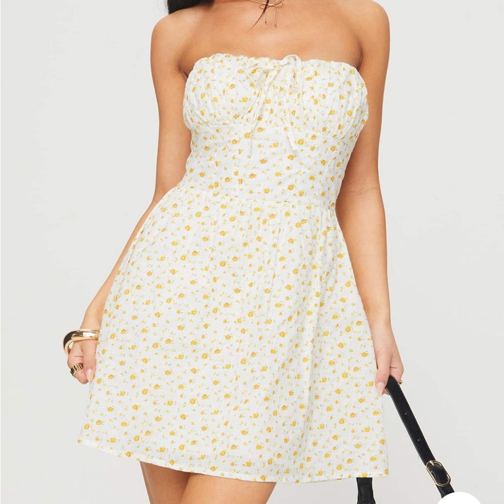 Princess Polly Calidora Strapless Mini Dress